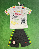 Ajax 2025 Game Version Kids Jersey Set