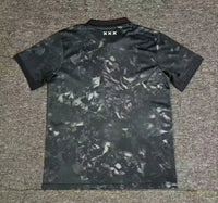 Ajax 2025 X Stone Island Black Jersey