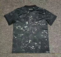 Ajax 2025 X Stone Island Black Jersey