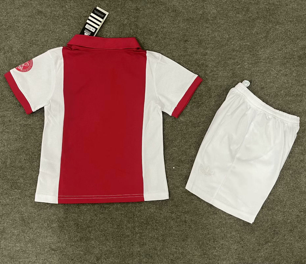 Ajax 25/26 100th Anniversary Kids Jersey Set