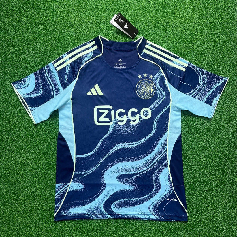 Ajax 25/26 Blue Away Player Version Jersey