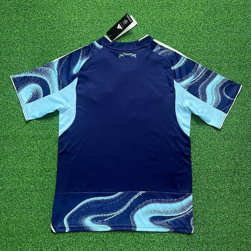 Ajax 25/26 Blue Away Player Version Jersey