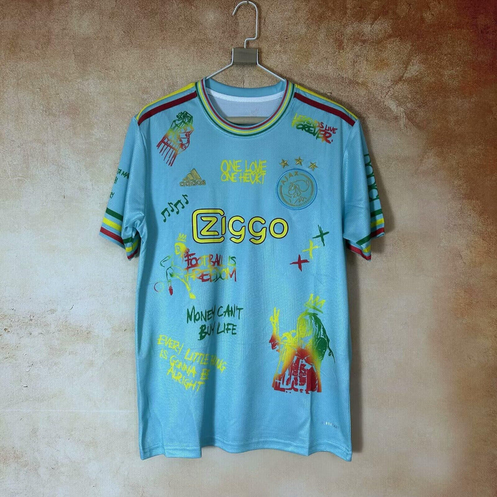 Ajax 25/26 Bob Marley Blue Home Jersey