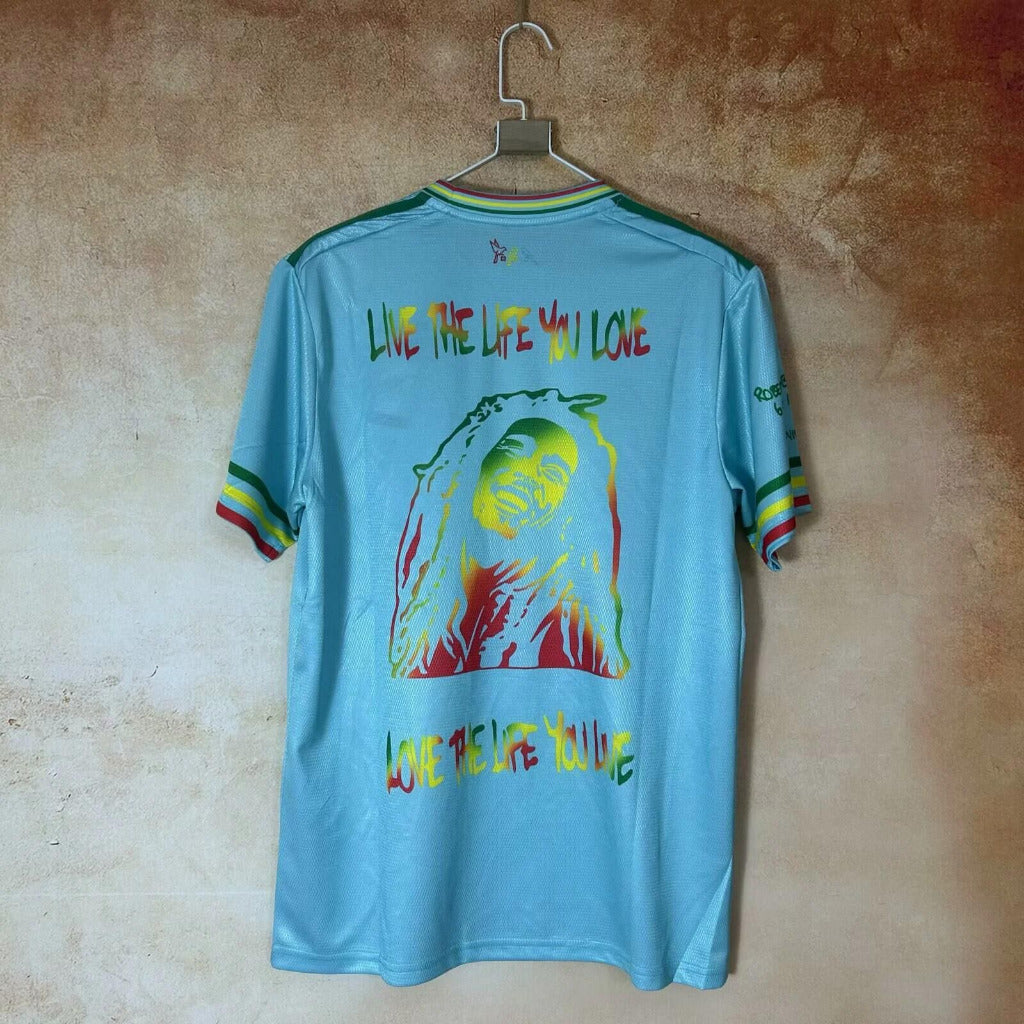 Ajax 25/26 Bob Marley Blue Home Jersey