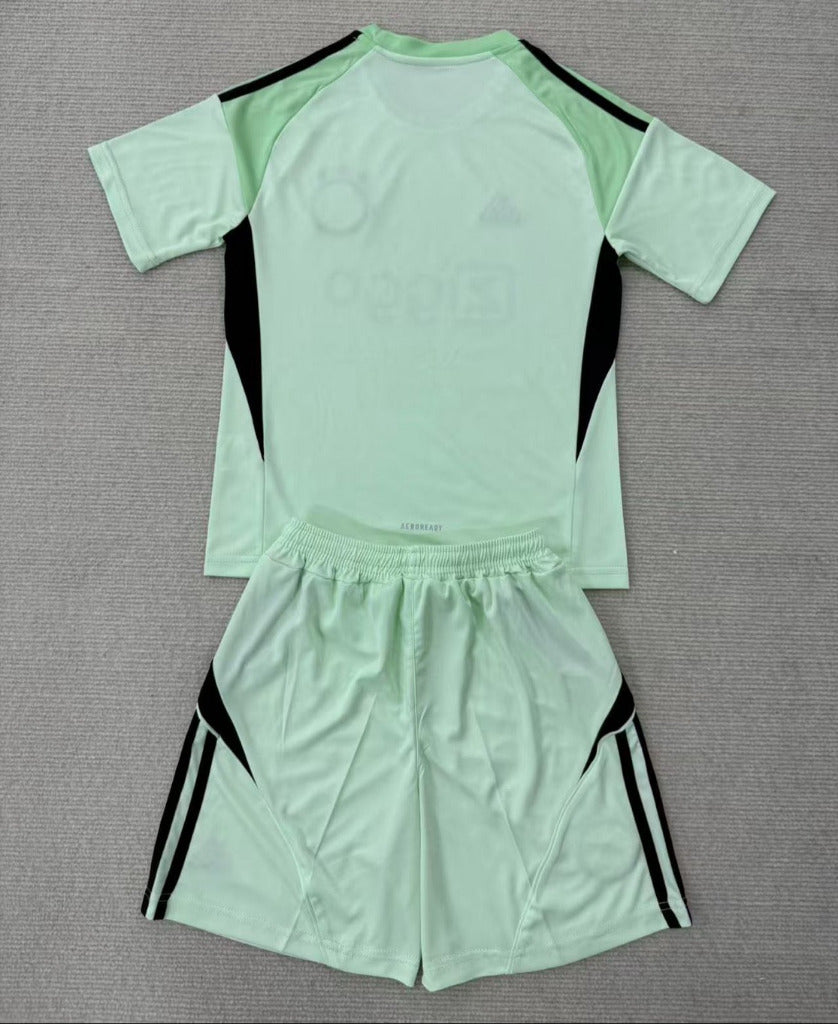 Ajax 25/26 Goalkeeper  Kids Green Jersey Set