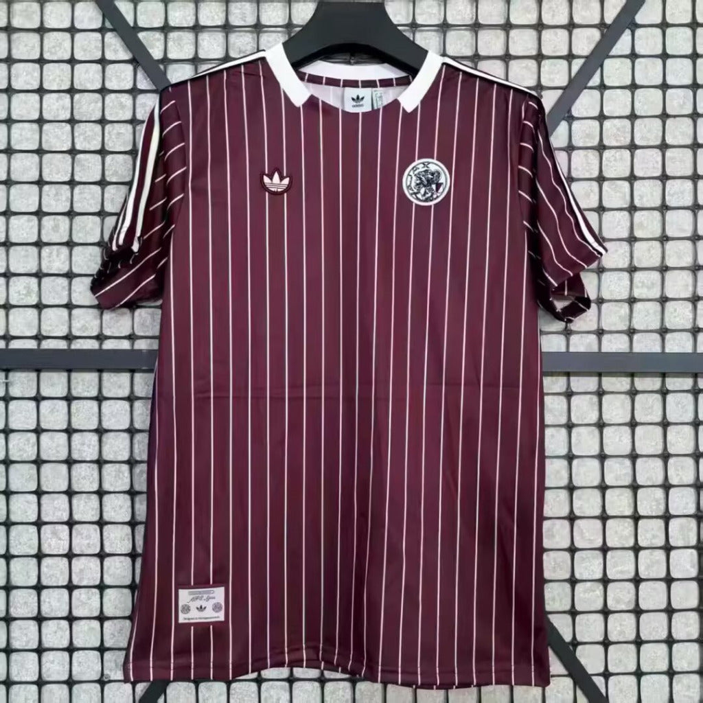Ajax 25/26 Maroon Soccer Jersey