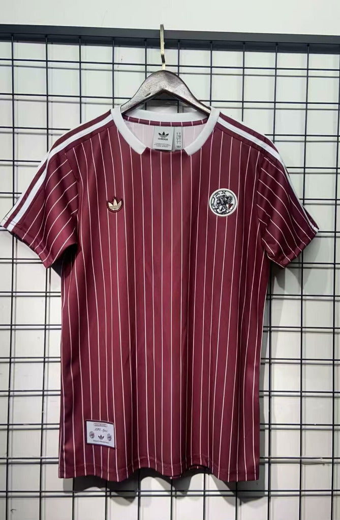 Ajax 25/26 Maroon Soccer Jersey