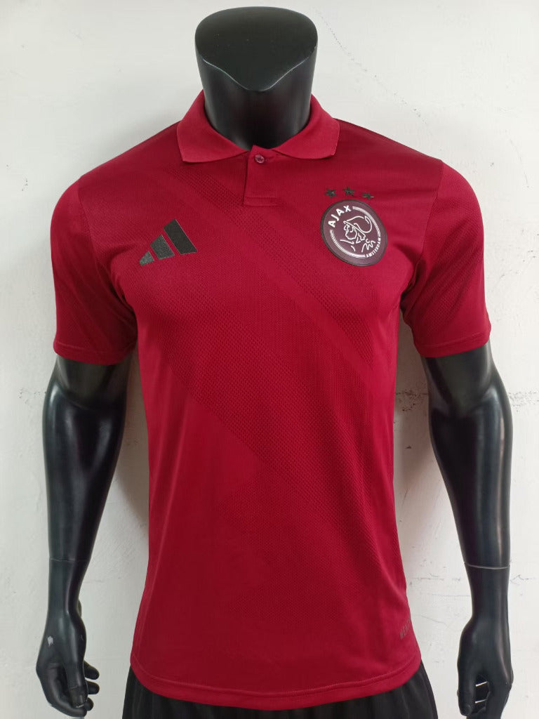 Ajax 25/26 Red Player Version Jersey
