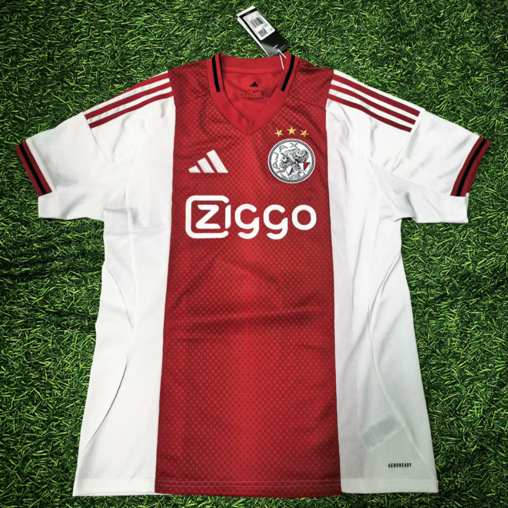 Ajax 25/26 Red/White Home Jersey
