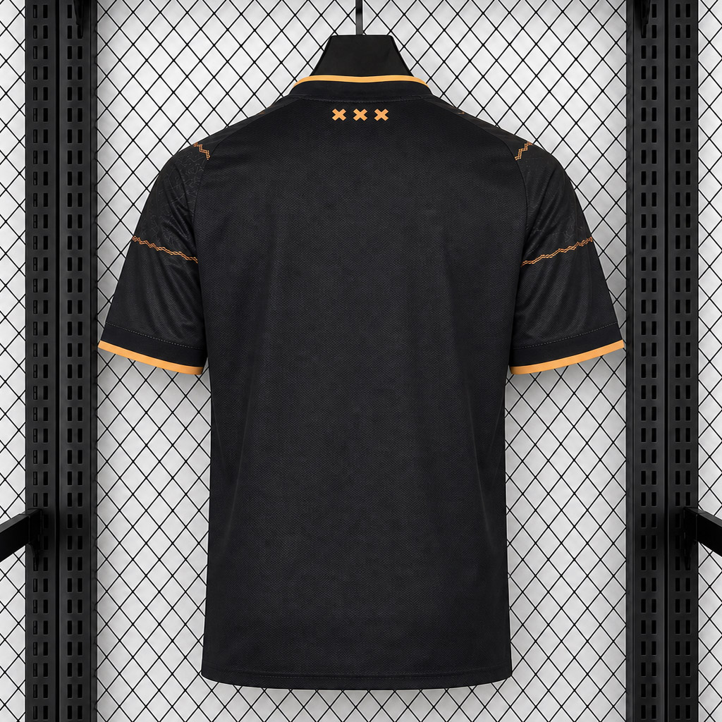 Ajax 26/27 Black/Orange Away Jersey