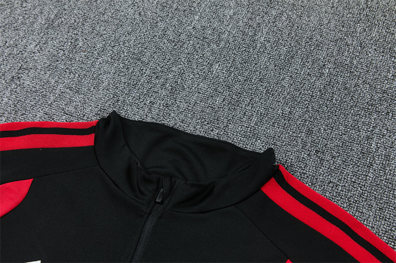 Ajax 26/27 Black/Red Training Tracksuit Set