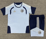 Ajax 26/27 Light Blue/Dark Navy Training Kids Jersey Set