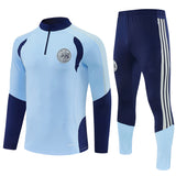 Ajax 26/27 Light Blue/Navy Training Tracksuit Set