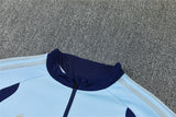 Ajax 26/27 Light Blue/Navy Training Tracksuit Set