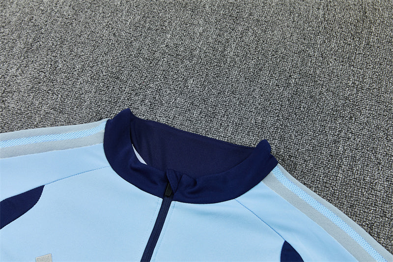 Ajax 26/27 Light Blue/Navy Training Tracksuit Set
