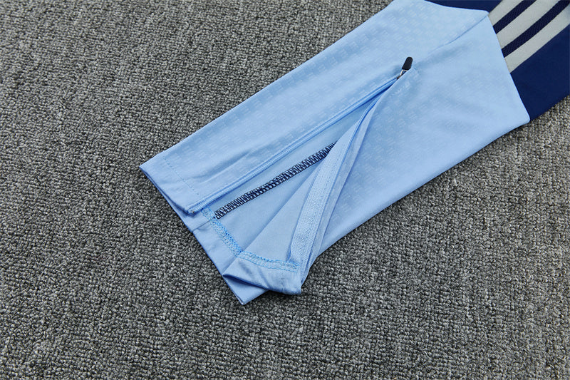 Ajax 26/27 Light Blue/Navy Training Tracksuit Set