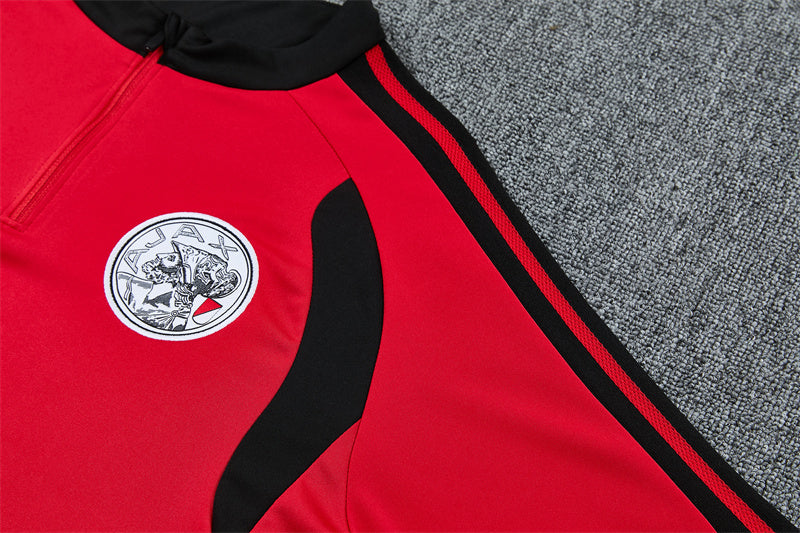 Ajax 26/27 Red/Black Training Tracksuit Set