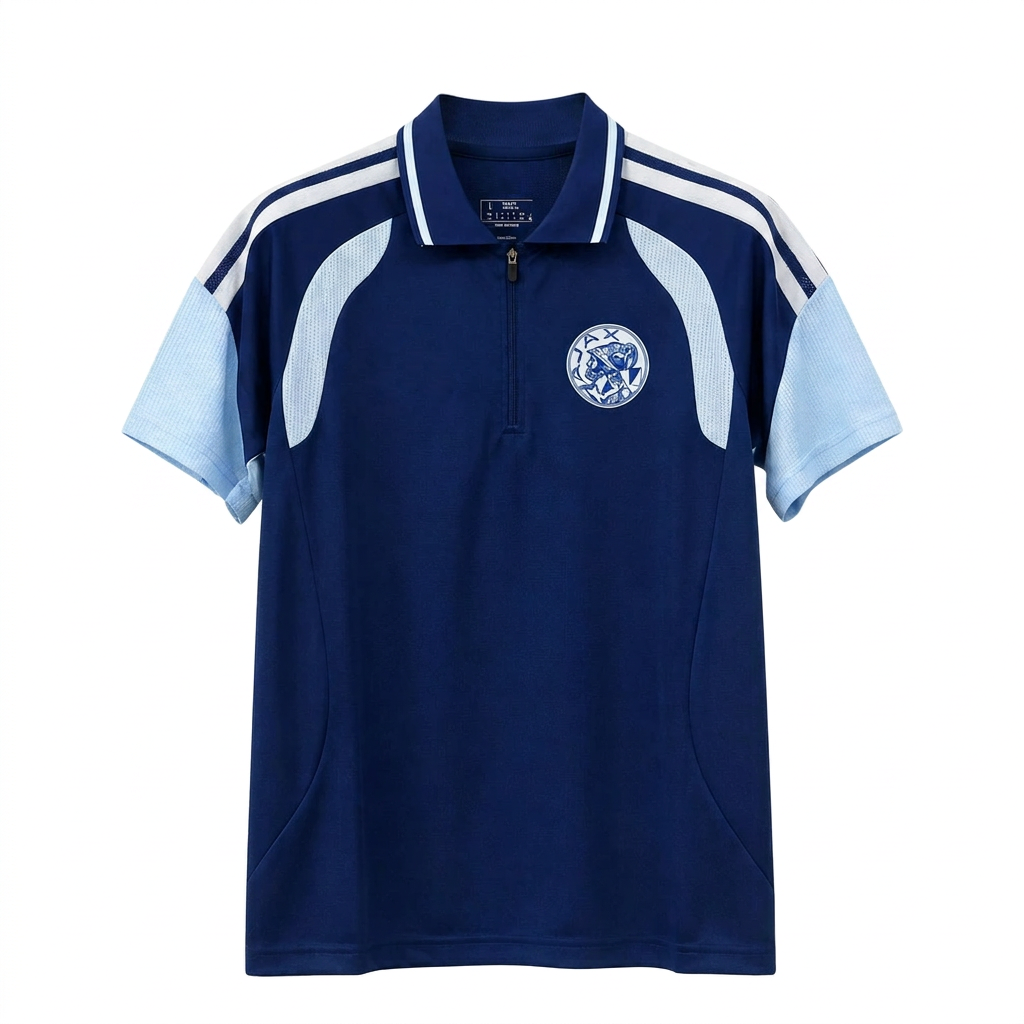 Ajax 26/27 Track 2 Navy Polo Jersey