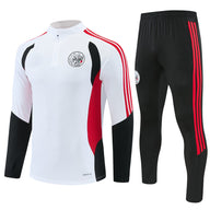 Ajax 26/27 White/Black/Red Training Tracksuit Set