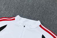 Ajax 26/27 White/Black/Red Training Tracksuit Set