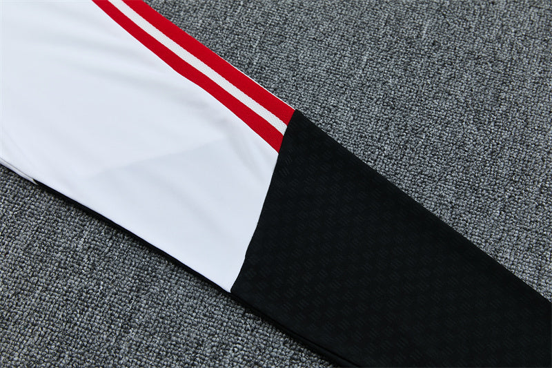 Ajax 26/27 White/Black/Red Training Tracksuit Set