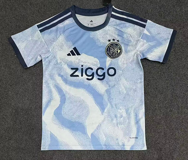 Ajax 26/27 White/Blue/Black Away Jersey