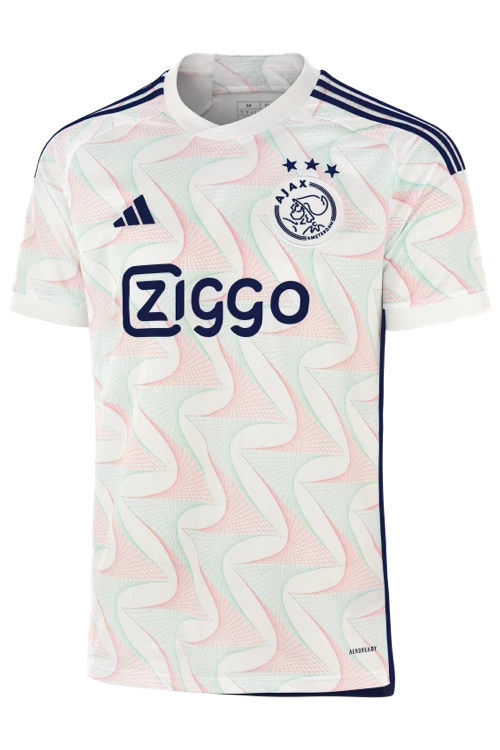Ajax Vintage Away White Jersey - Concept Kits
