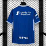 Al-Hilal 26/27 Blue/Light Blue Trim Home Soccer Jersey