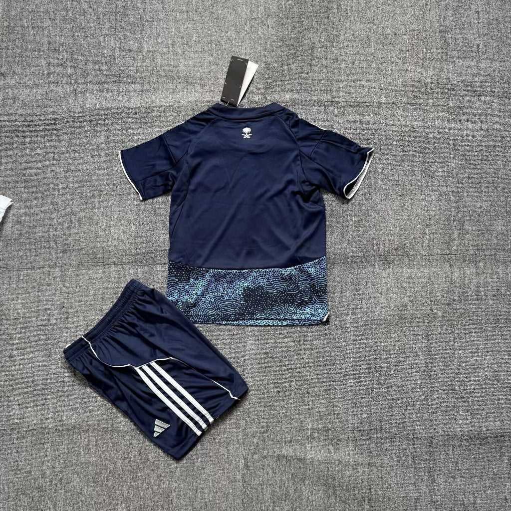 Al Nassr 25/26 Blue Away Kids Jersey Set