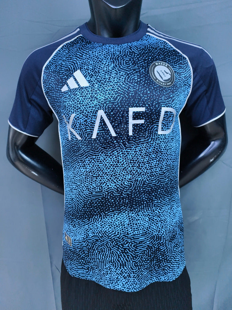 Al Nassr 25/26 Blue Away Player Version Jersey