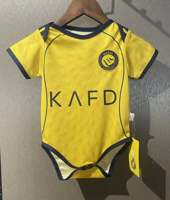 Al Nassr 25/26 Home Yellow Baby Bodysuit