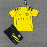 Al Nassr 25/26 Home Yellow Kids Jersey Set