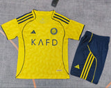 Al Nassr 25/26 Home Yellow Kids Jersey Set