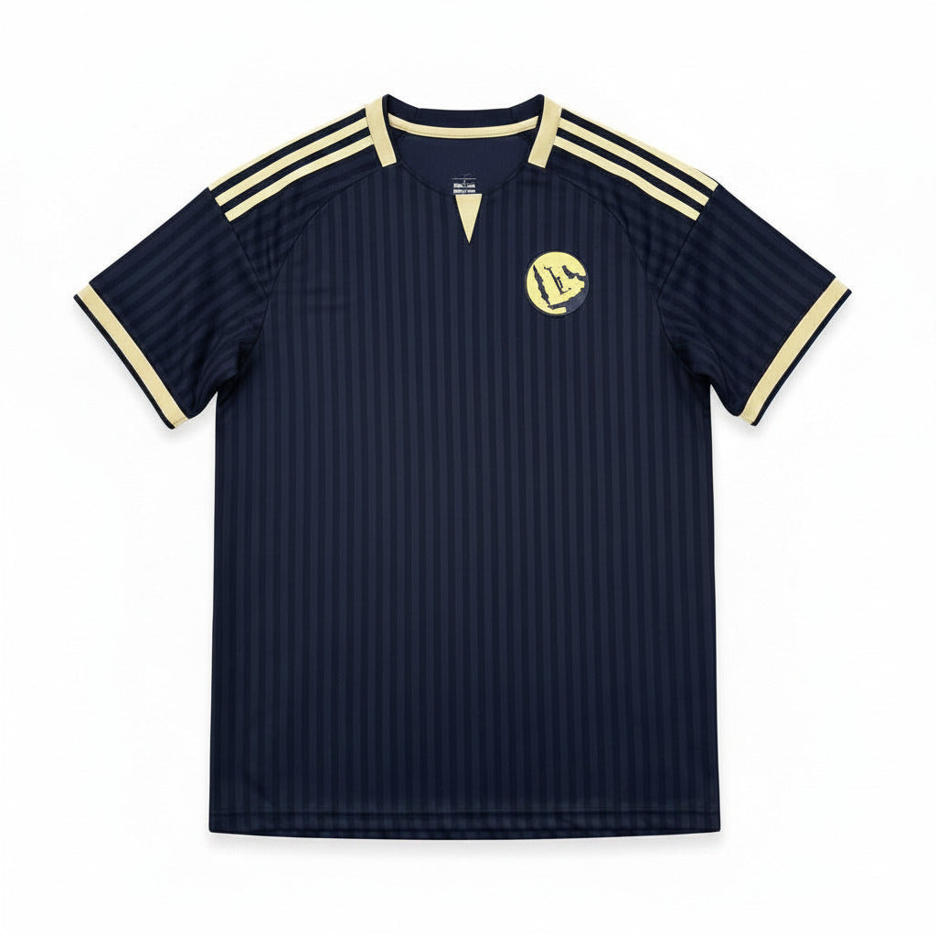 Al Nassr 26/27 Navy Blue/Yellow Away Jersey