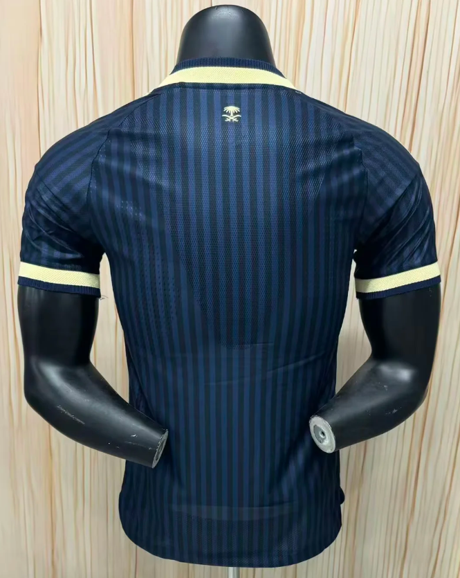 Al Nassr 26/27 Navy Blue/Yellow Away Player Version Jersey
