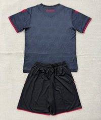Albania 2026 Black/Red Third Kids Soccer Jersey Set