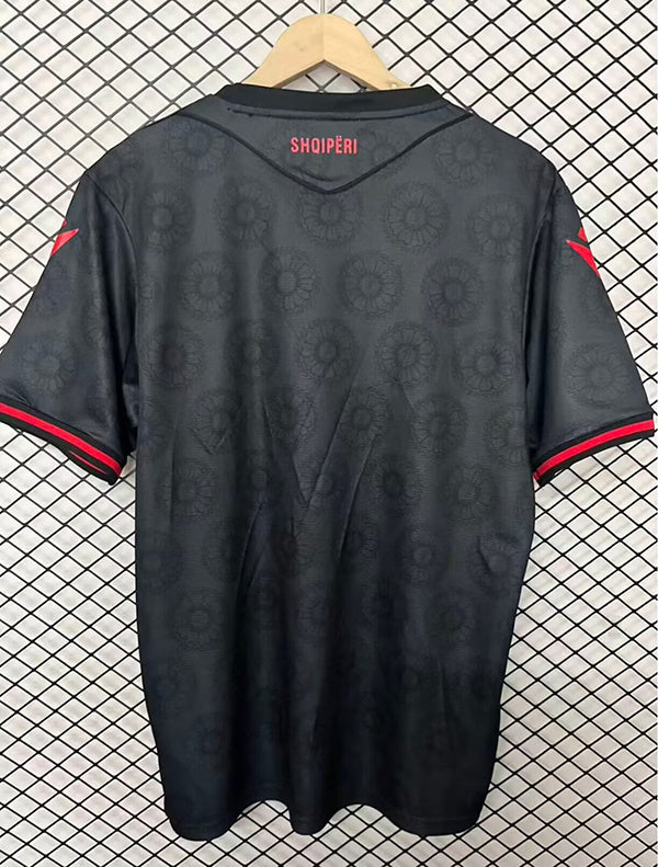 Albania 2026 Black/Red Third Soccer Jersey