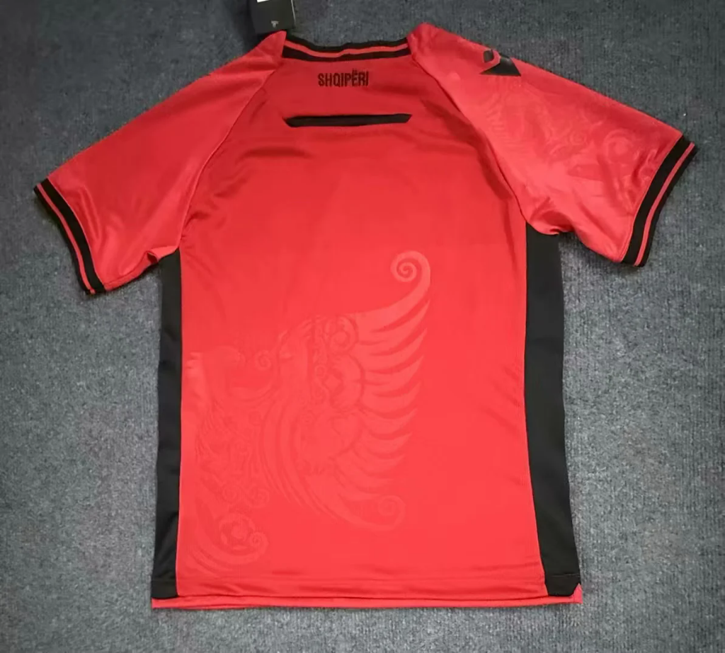 Albania 25/26 Red/Black Home Jersey