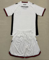 Albania 25/26 White/Black Third Away Kids Jersey Set
