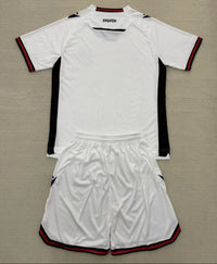 Albania 25/26 White/Black Third Away Kids Jersey Set