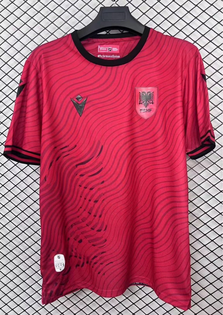Albania 26/27 Red/Black Home Jersey