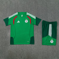 Algeria 2026 Green Kids Training Jersey Set