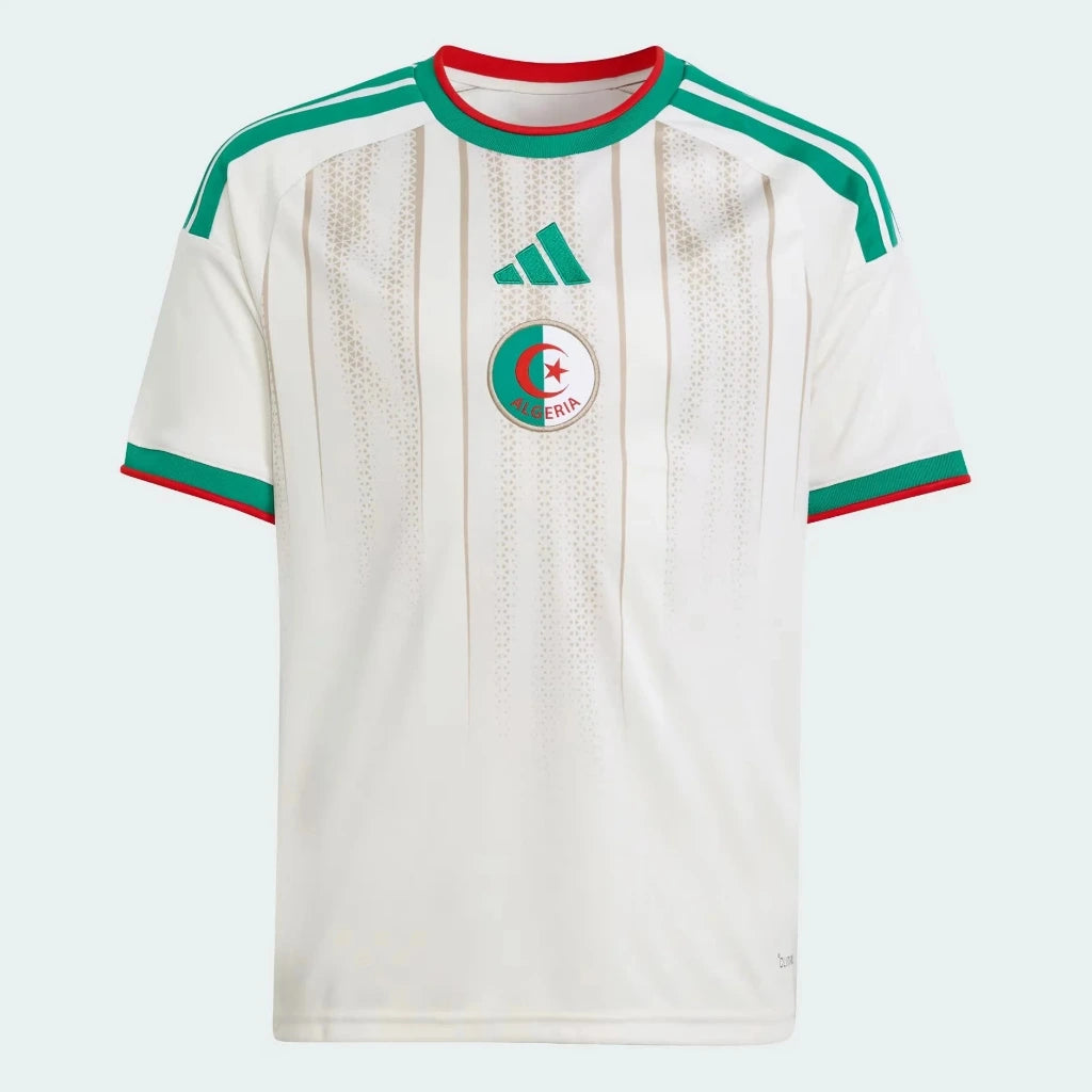 Algeria 2026 White/Green Home Youth Jersey