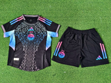Algeria 25/26 Black Players Version Kids Jersey Set