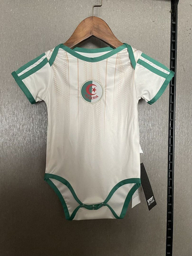 Algeria 25/26 White/Green Home Baby Bodysuit