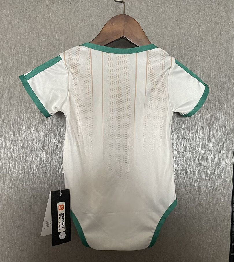 Algeria 25/26 White/Green Home Baby Bodysuit