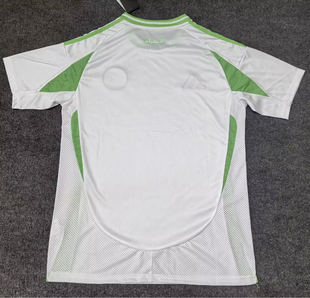 Algeria 25/26 White/Green Home Jersey