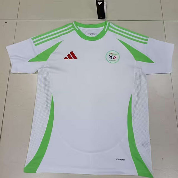 Algeria 25/26 White/Green Home Jersey