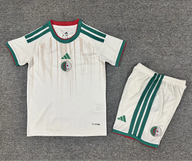 Algeria 25/26 White/Green Home Kids Jersey Set