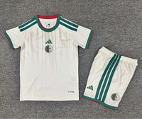 Algeria 25/26 White/Green Home Kids Jersey Set